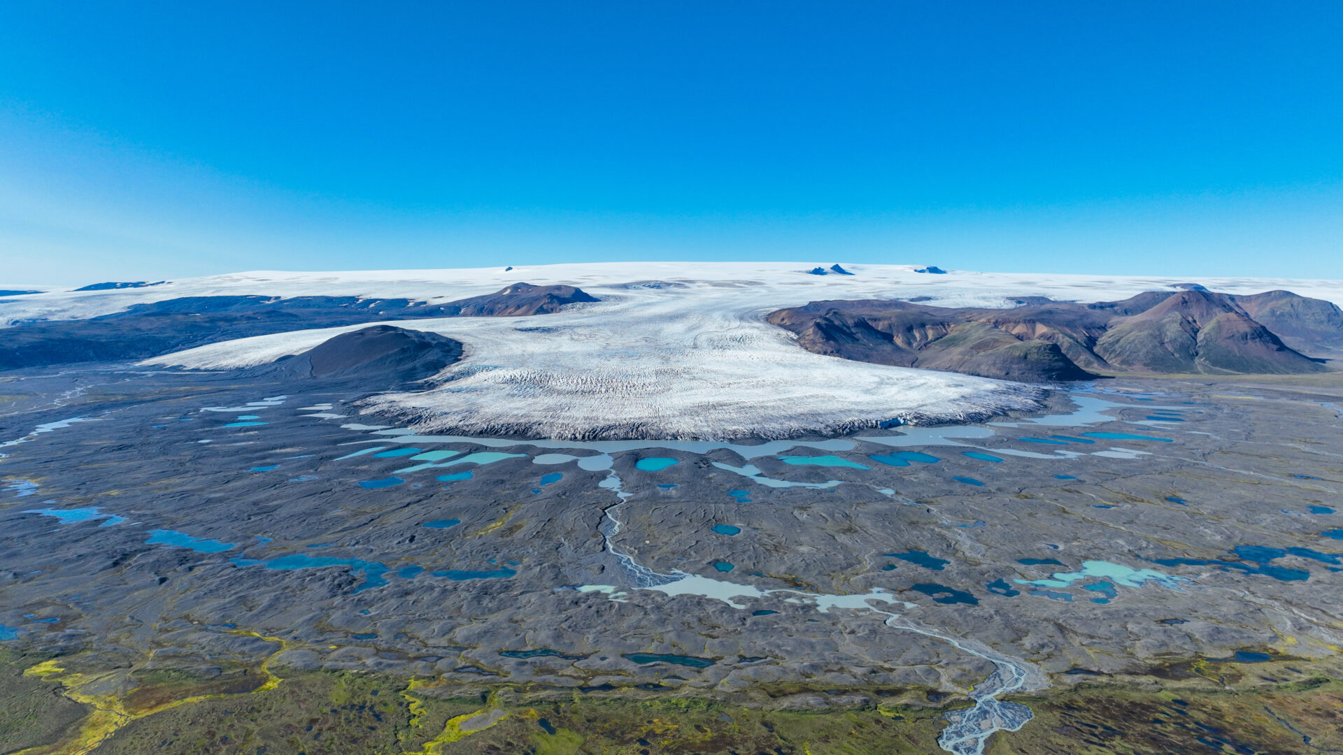 Múlajökull í Hofsjökli , 2025 Ljósmynd/Photo: Andri Gunnarsson